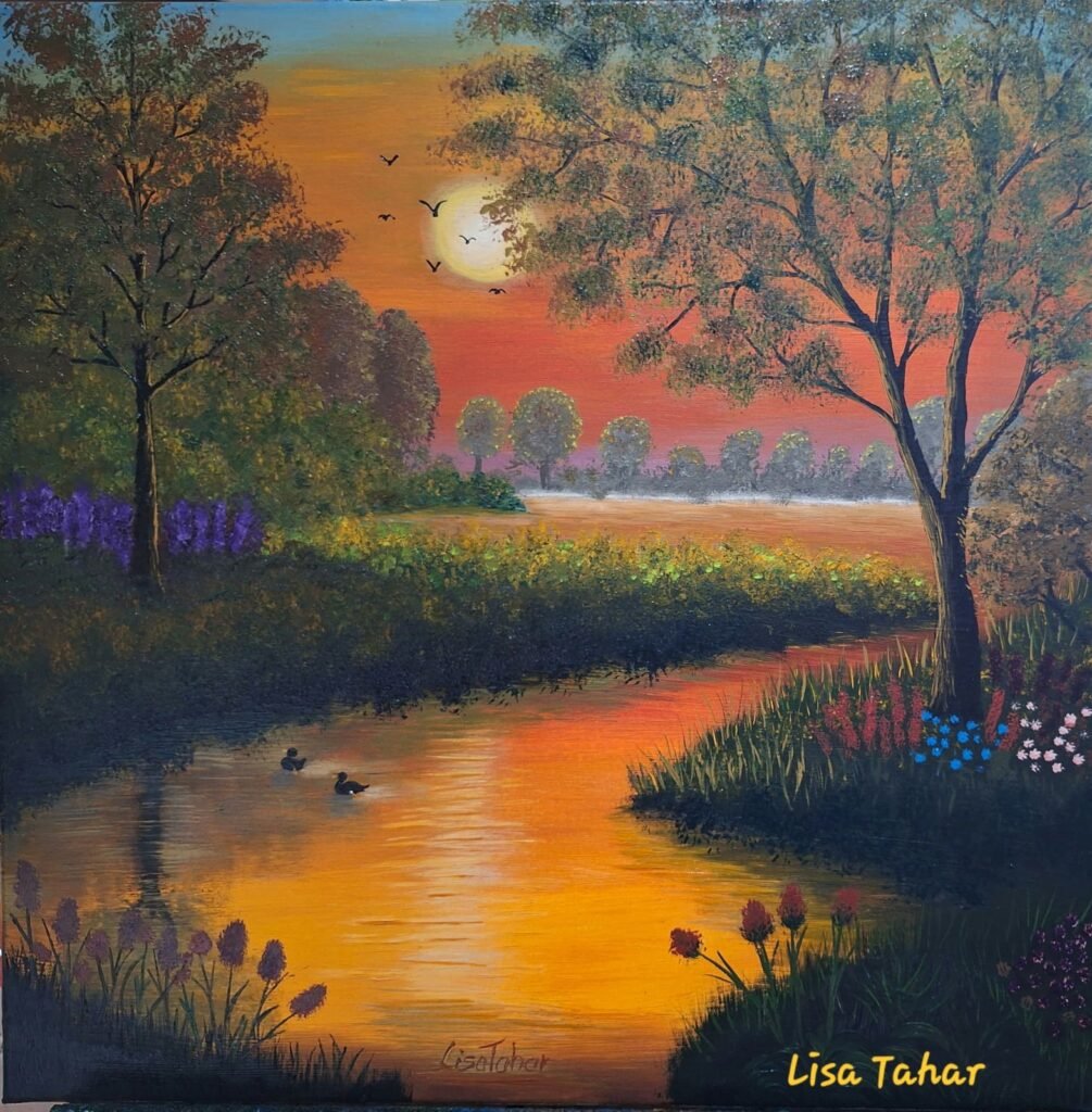Late Brushstrokes: How Lisa Tahar Found Her Canvas